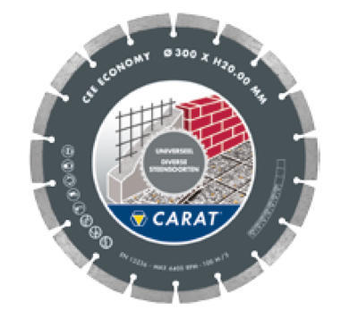 Diamantzaagblad Economy CEE voor universeel gebruik - 115 x 22.2 mm